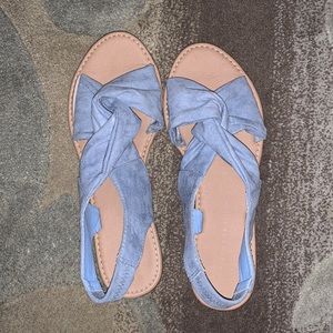 Denim/Chambray Sandals